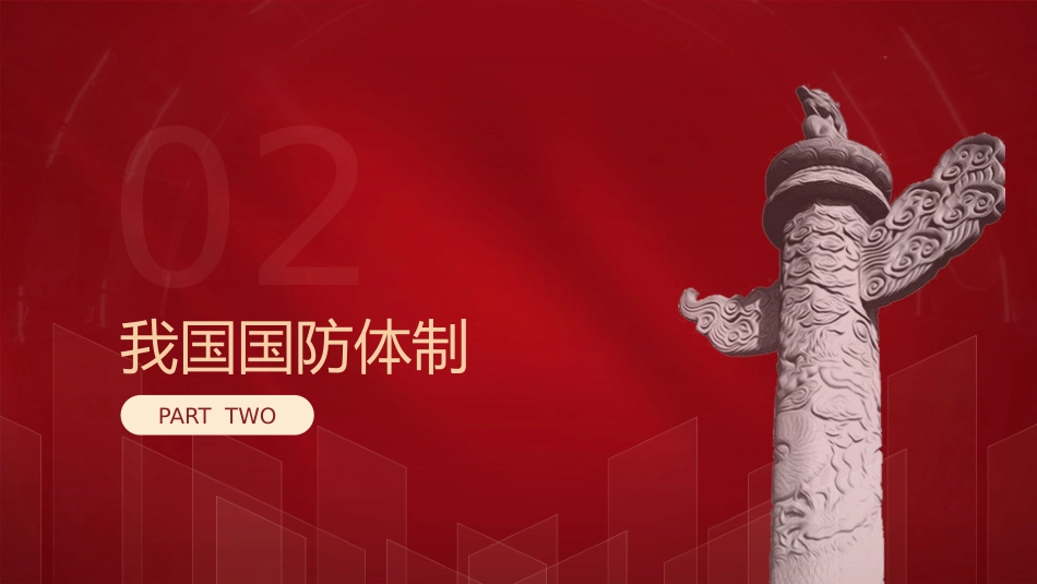 学校党课团课ppt+讲稿：国防教育之国防政策和国防体制_第6页