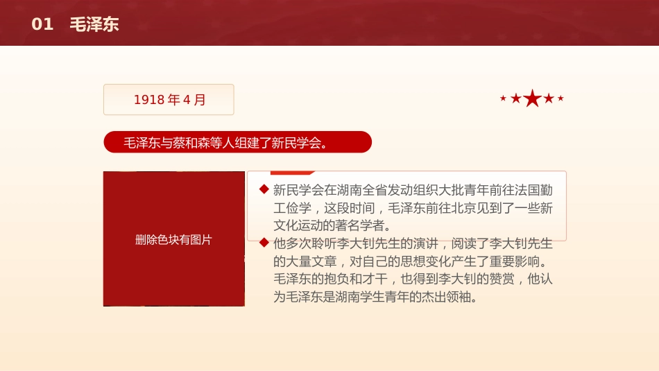 党课团课ppt+讲稿:回顾五四运动·重温五四精神 致敬七位代表人物(3000字,29张)_第8页