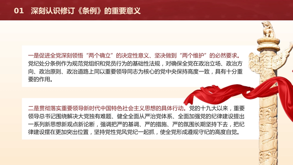 党课ppt+讲稿:《纪律处分条例》解读+新旧版本全文对比(解读5400字,193张)_第6页