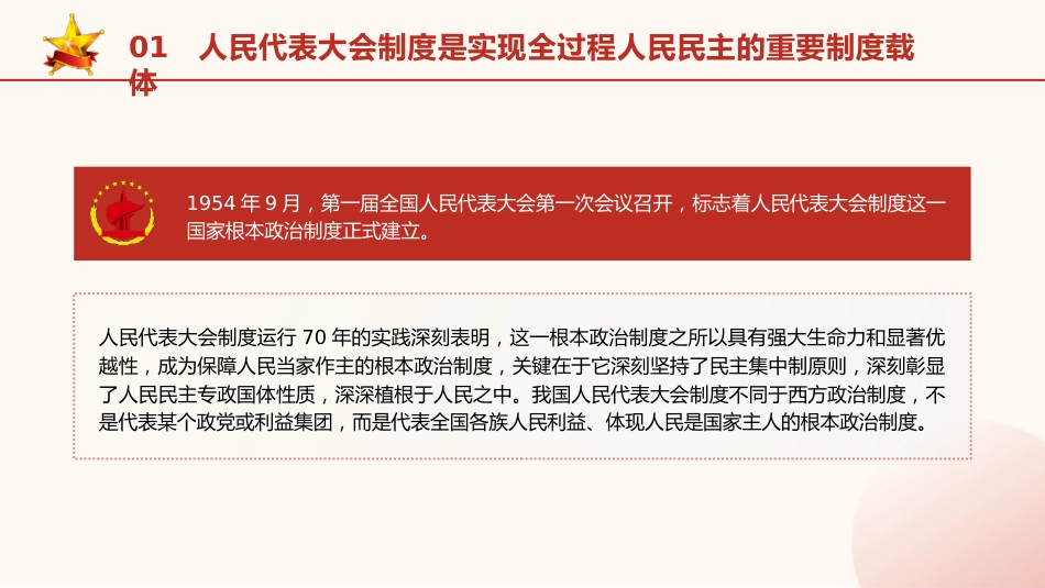 党课ppt+讲稿:从两会看发展全过程人民民主的制度保障和成功实践(2400字,18张)_第5页