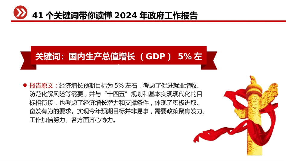 两会专题党课ppt+讲稿：41个关键词读懂2024年政府工作报告（14000字，92张）_第2页
