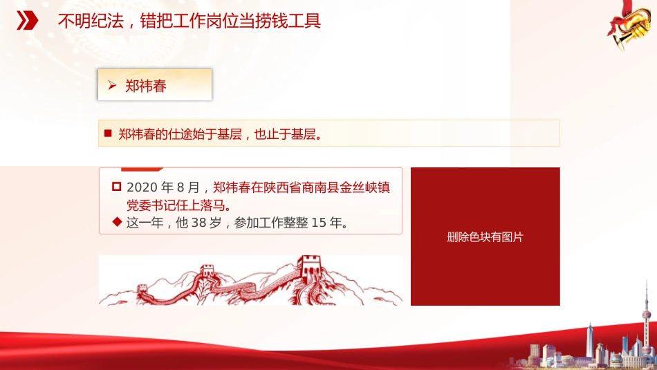 廉政党课ppt+讲稿：年轻干部违纪违法案例警示教育（4100字，30张）_第5页