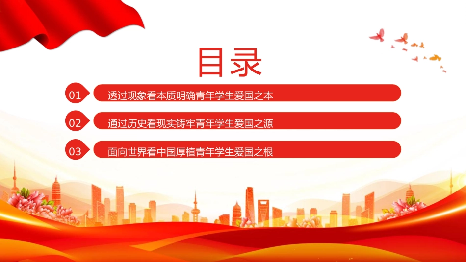 教育系统学校党课：努力培养担当民族复兴重任的新时代爱国新人（2500字，20张）_第3页