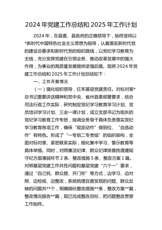 2024年党建工作总结3200字