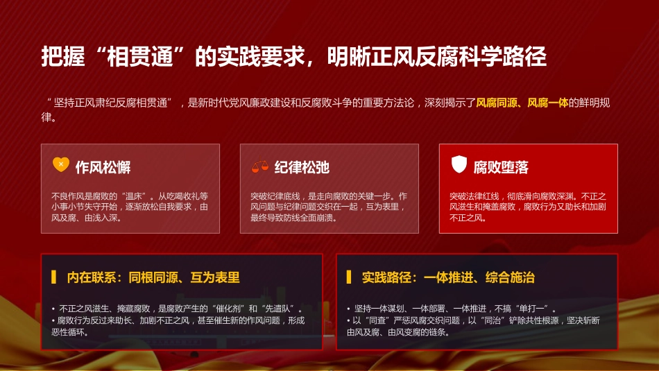 党课PPT：坚持党性党风党纪一起抓，以全面从严治党新成效凝聚高质量发展强大合力_第7页