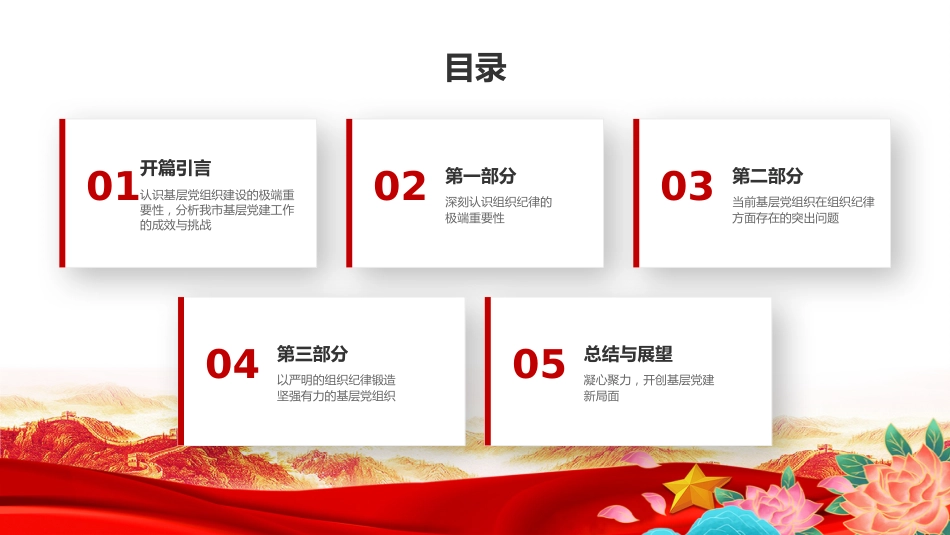 党课PPT：以严明的组织纪律锻造坚强有力的基层党组织_第2页