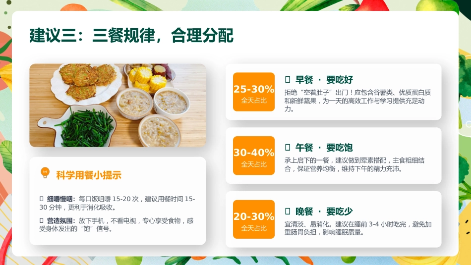 全民营养周PPT营养餐桌家庭健康课件_第9页