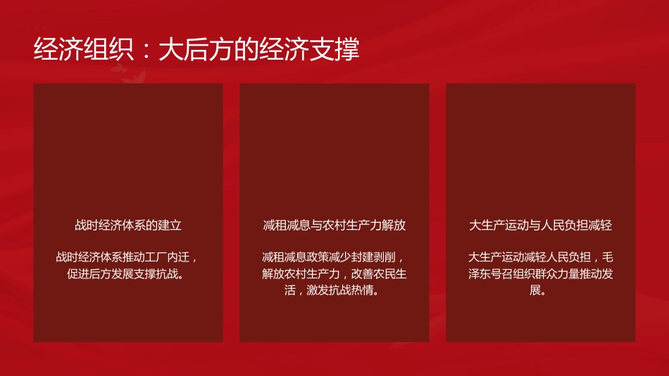 抗战党课ppt+讲稿:组织起来是抗日战争胜利的力量之源(4800字,17张)_第7页