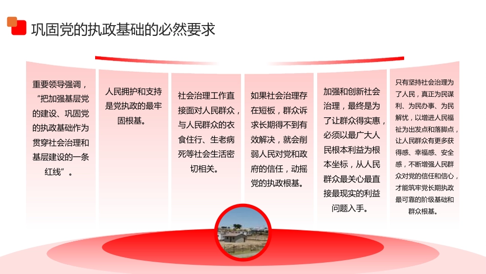 党课ppt+讲稿:扎扎实实加强社会治理(4800字,19张)_第5页