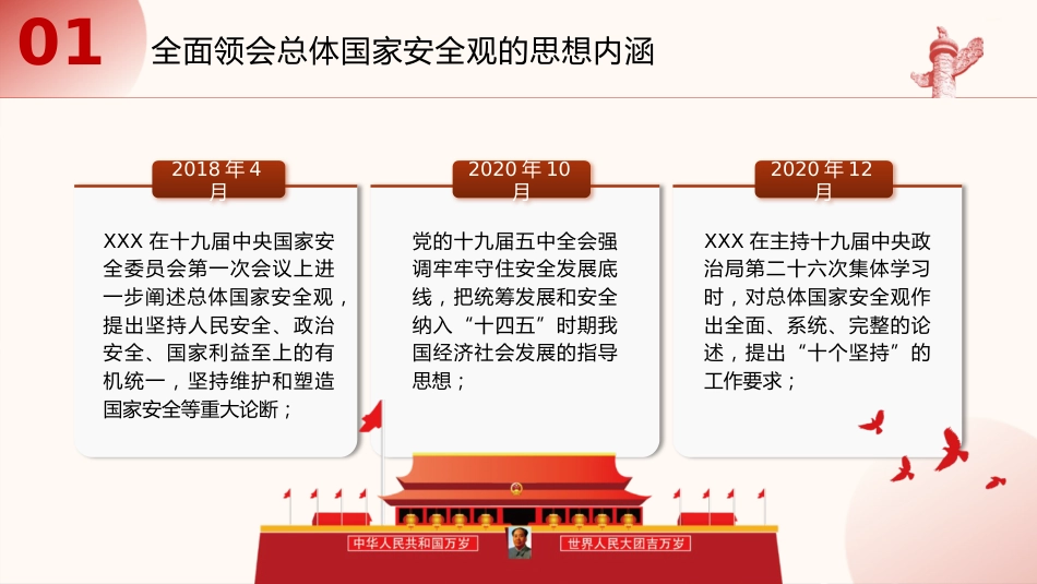 党课ppt+讲稿：全面贯彻总体国家安全观（7000字,46张）_第6页