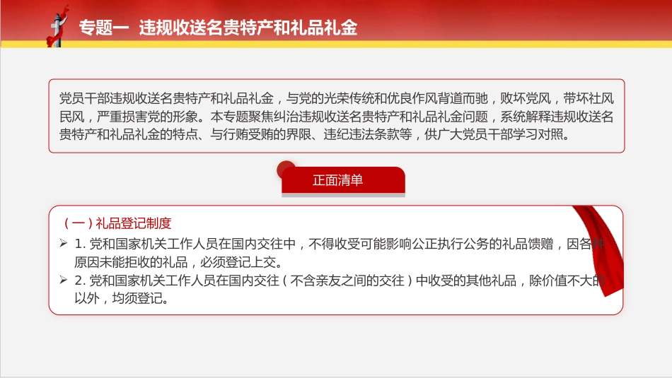 党课ppt+讲稿：落实规定精神正负面清单12个方面151条（9700字，43张）_第3页