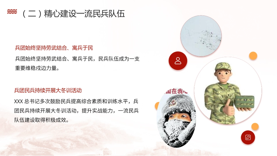 党课ppt+讲稿:弘扬兵团精神 忠诚履行新时代兵团职责使命(6000字,25张)_第7页