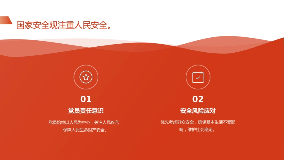 党课ppt+讲稿：从国家安全观，谈党员的责任与担当(2800字，24张)_第5页