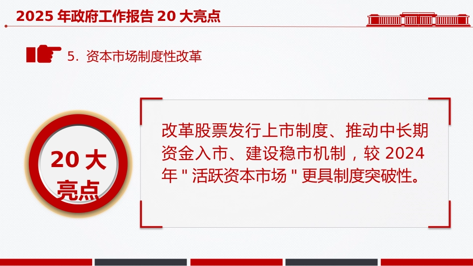 两会党课ppt+讲稿：2025年政府工作报告20大亮点极简板（1000字，21张）_第6页
