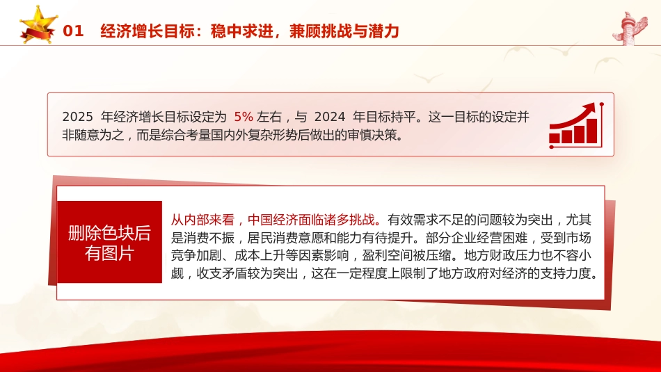 两会党课ppt+讲稿:2025年政府工作报告十大任务解读(22000字,48张)_第5页