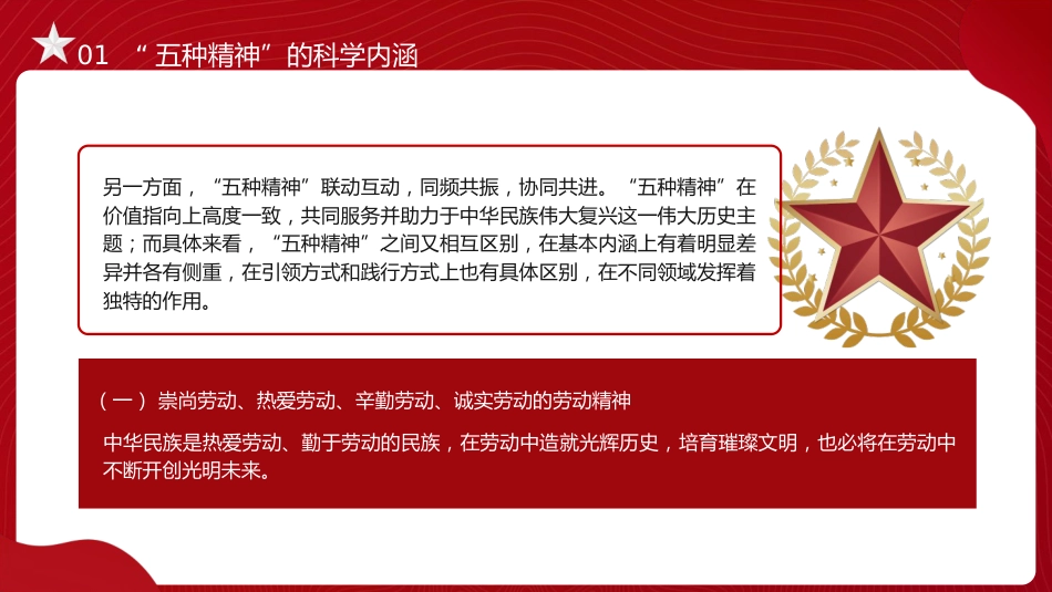 党课ppt+讲稿：新时代“五种精神”的科学内涵、重要意义与实践路径（13000字，37张）_第6页