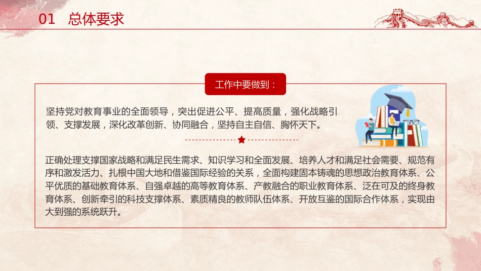 党课ppt+讲稿：教育强国建设规划纲要（2024－2035年）全文学习（9200字，40张）_第5页