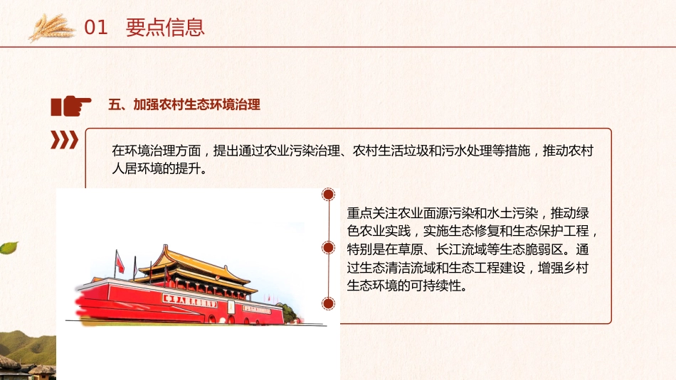 2025年中央一号文件要点及全文解读党课ppt+讲稿(8600字,30张,乡村振兴)_第9页