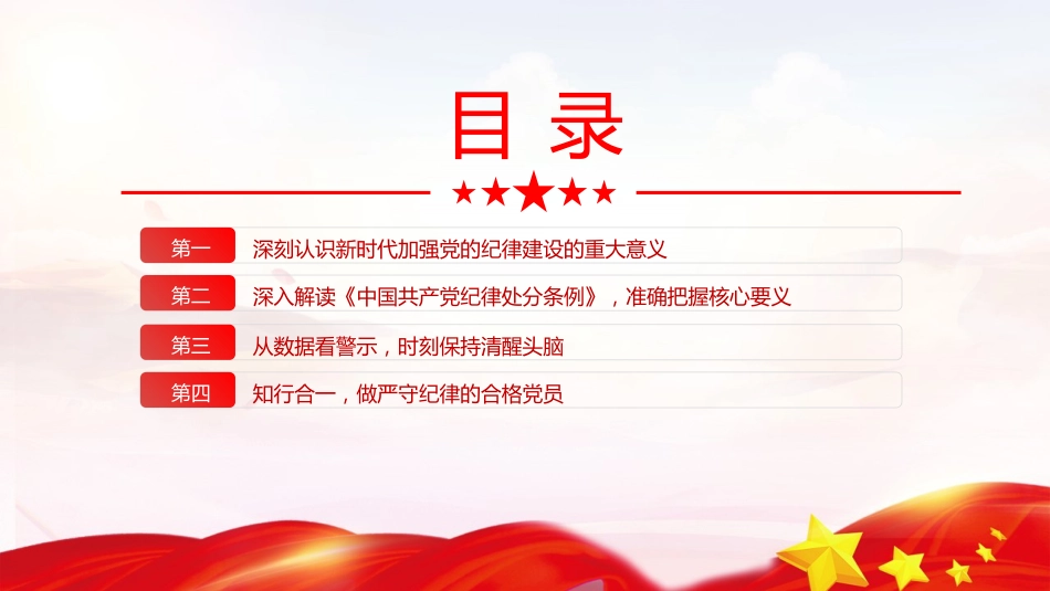 学校党课ppt+讲稿：深化党纪学习提升党员修养（7300字，27张，含案例）_第3页