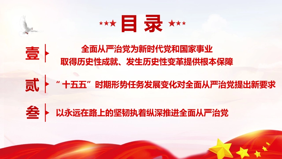 四中全会党课ppt+讲稿:持之以恒推进全面从严治党(5500字,36张)_第4页