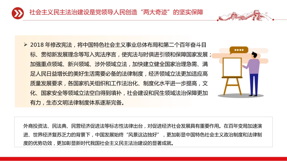 四中全会党课ppt+讲稿：推进社会主义民主法治建设（4900字，29张）_第10页