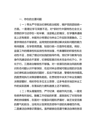 个人四个带头生活会14