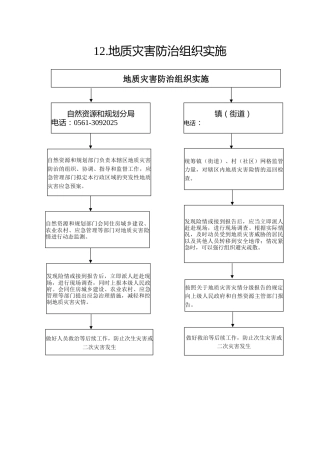 12.自然资源规划分局--地质灾害防治组织实施