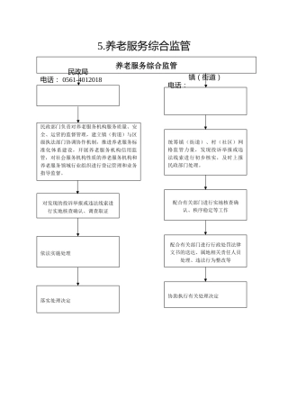 5.民政局--养老服务综合监管