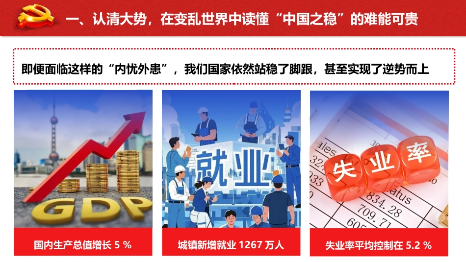 党课ppt+讲稿：以“两会”精神为指引，在基层岗位上担当作为、共筑安宁（6900字，37张）_第8页