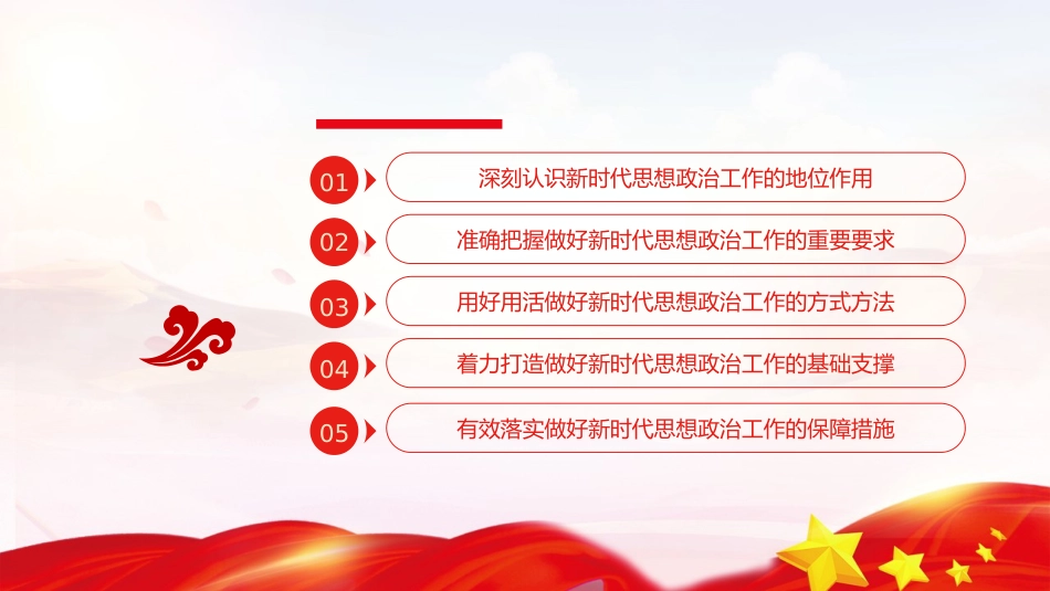 党课ppt+讲稿：推动新时代思想政治工作高质量发展（4700字,33张）_第3页