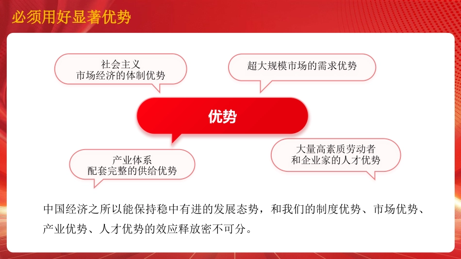 学习贯彻中央经济工作会议精神党课ppt+讲稿（2300字，24张）_第10页