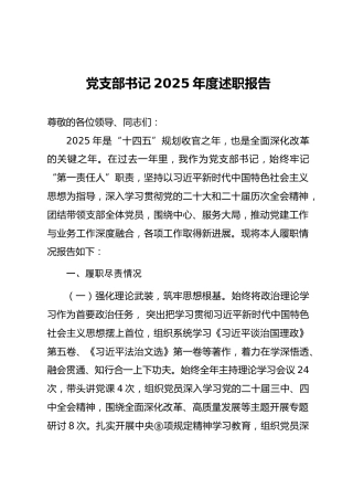 党支部书记2025年述职报告ppt+讲稿（2600字，28页，党建述职。ppt模板）