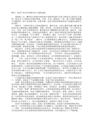 铜川：富民产业为乡村振兴注入强劲动能