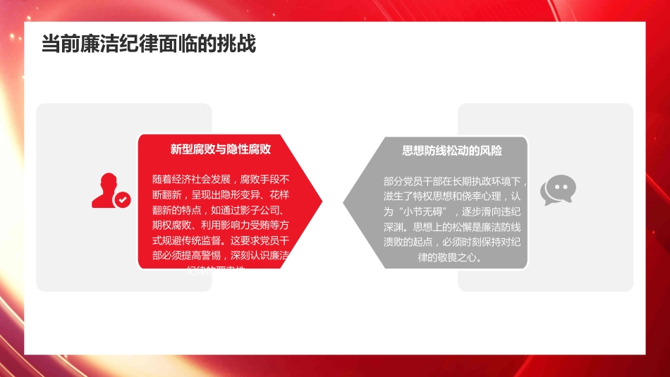 党课PPT：严守廉洁纪律 永葆清正廉洁本色_第5页