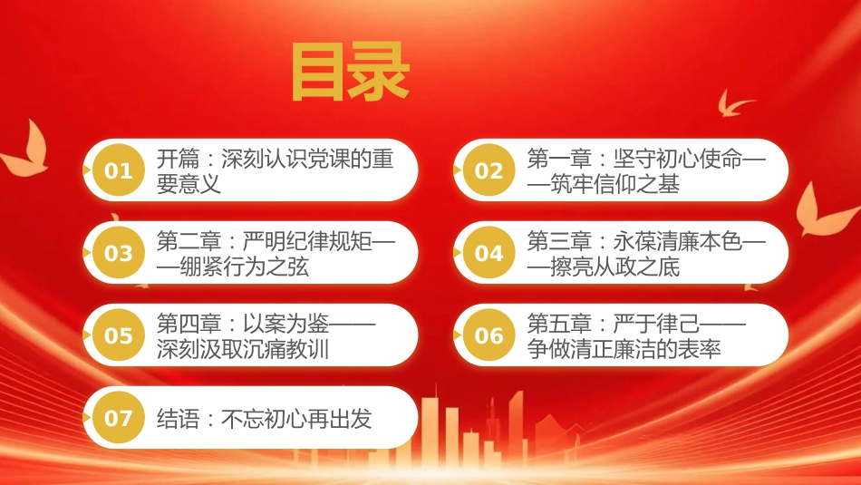 PPT:坚守初心使命 严明纪律规矩 永葆清廉本色_第2页