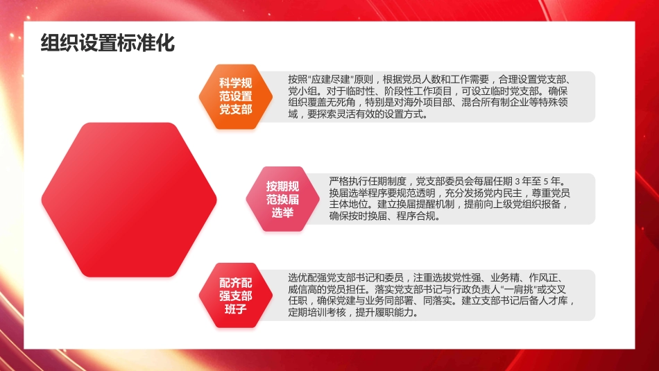 PPT:推进党支部标准化规范化建设+以高质量党建引领国有企业高质量发展_第7页