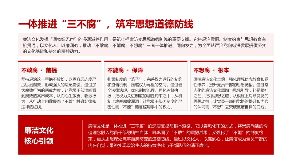 党课PPT:加强新时代廉洁文化建设,纵深推进全面从严治党_第5页