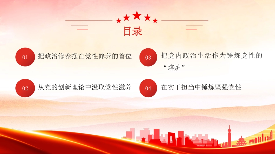 党课讲稿+PPT系列第415期:把锤炼党性提高思想觉悟作为终身课题_第3页