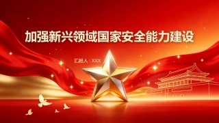 PPT：加强新兴领域国家安全能力建设