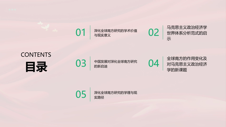 PPT：从马克思主义政治经济学视角深化全球南方研究_第2页