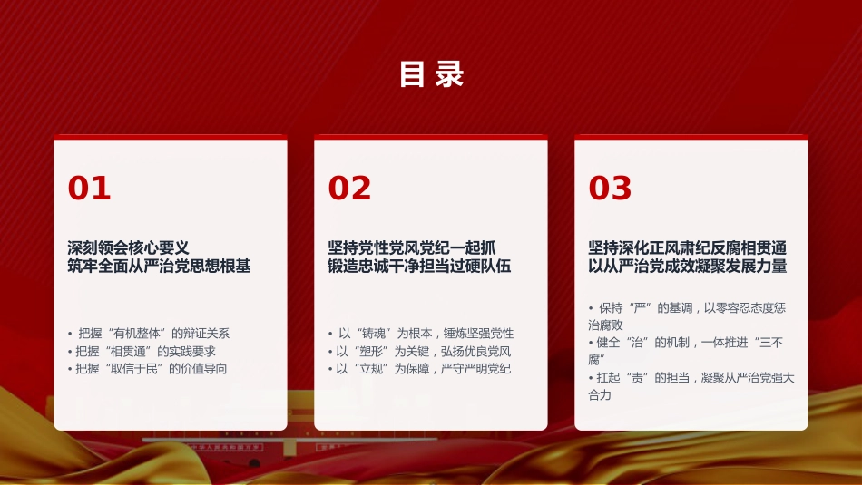 党课PPT:以党性铸魂,以党风正气,以党纪立规,为高质量发展提供坚强政治保障_第3页
