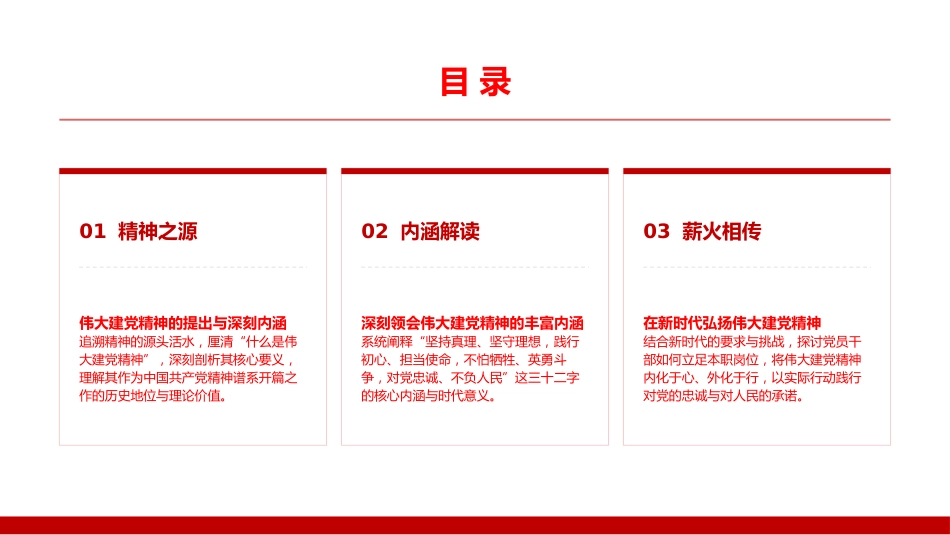 党课PPT：弘扬伟大建党精神，厚植爱党爱国情怀_第3页