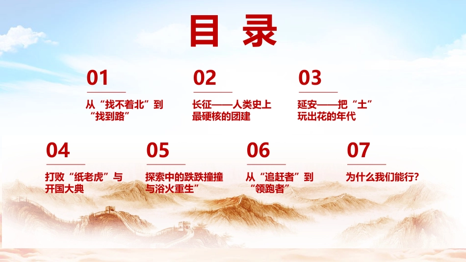 七一党课ppt+讲稿:中国共产党105年的光辉党史(2700字,30张)_第3页