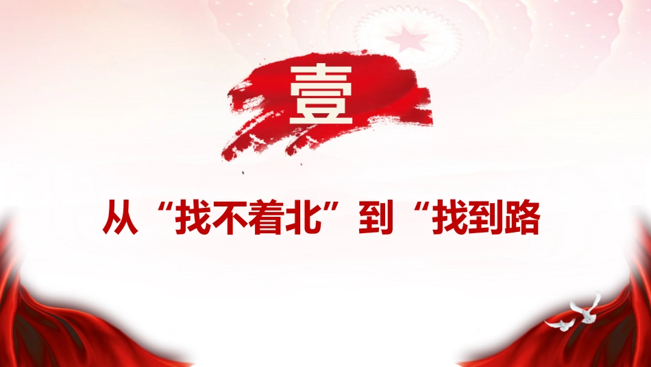 七一党课ppt+讲稿:105年的光辉党史(2700字,30张幻灯片)_第4页