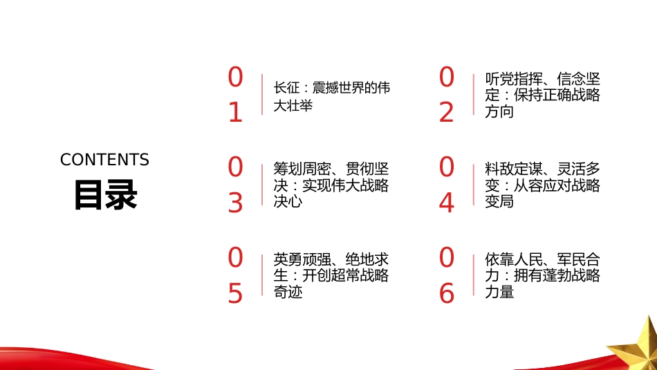 PPT：中央红军主力战略转移的经验启示_第2页