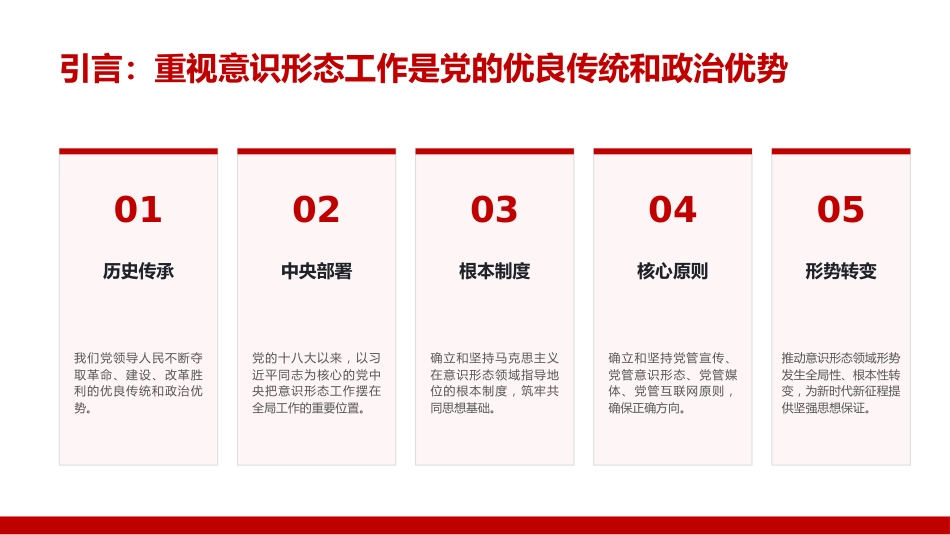 党课PPT：扎实做好新时代意识形态工作，为推进中国式现代化我市实践筑牢思想根基_第2页