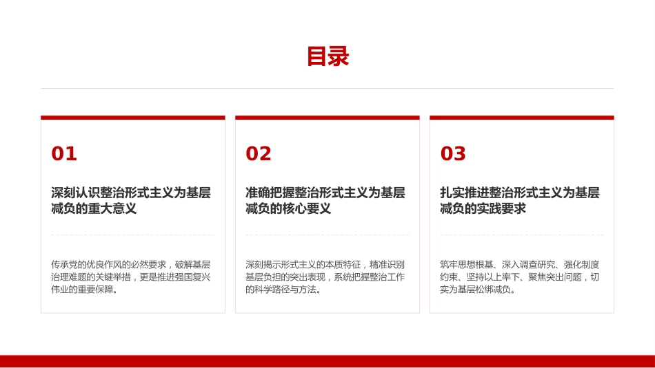 党课PPT：持之以恒纠治形式主义，不断健全为基层减负长效机制_第3页