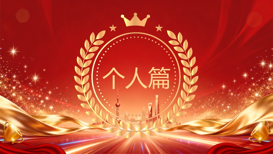 优秀员工表彰大会颁奖典礼PPT模板_第3页