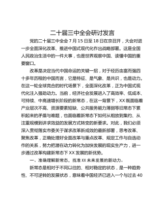 二十届三中全会研讨发言_1