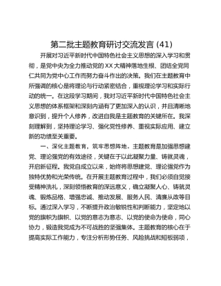 第二批主题教育研讨交流发言 (41)